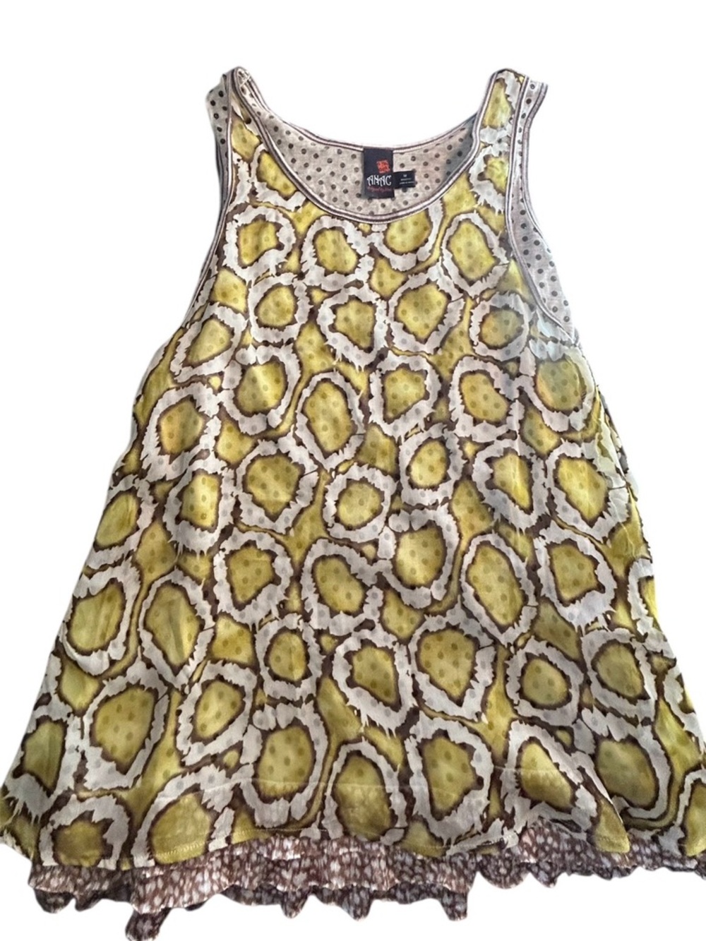 ANAC by Kimi Women's Multicolor Sleeveless Knit Top Size M